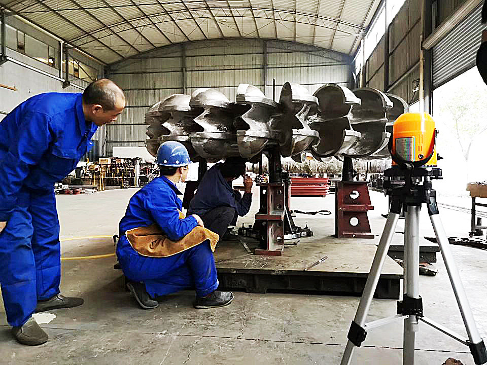 500-3000r/min Kisaran Kecepatan Generator Turbin Tipe Pelton dengan Mode Excitation Brushless