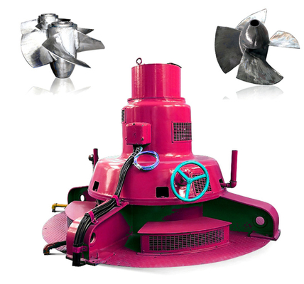 Kisaran kecepatan 300-3000rpm Generator Turbin Air Dengan Panel Kontrol Mikro Governor