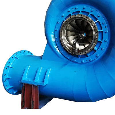 Brush Excitation Mode Water Turbine Generator Dengan Metode Pemasangan Horisontal