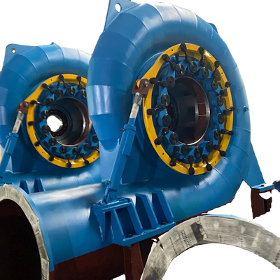 Bahan stainless steel runner Francis Turbine Generator dengan kontrol otomatis