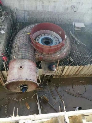 400V 800V 6.3kV 10kV Francis Hydro Turbine Generator dengan kecepatan nominal 450-1000RPM