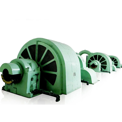 Jangkauan kecepatan 500-3000r/menit Generator turbin roda Pelton untuk tenaga hidroelektrik
