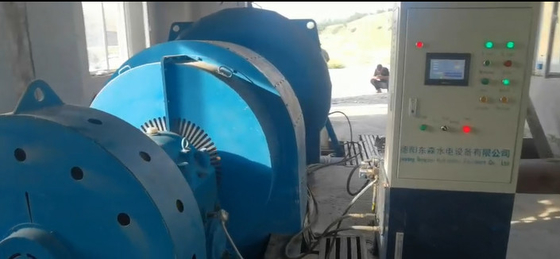 200kw-20mw Kapasitas Generator Turbin Hidro untuk Kepala Air 5m-500m Proyek
