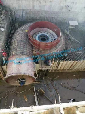 50Hz/60Hz Francis Water Turbine Generator untuk 400V/800V/6.3kV/10kV