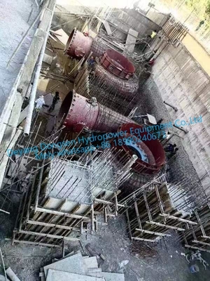 450-1000RPM Nominal Speed Francis Turbine Generator untuk kinerja vertikal atau horizontal
