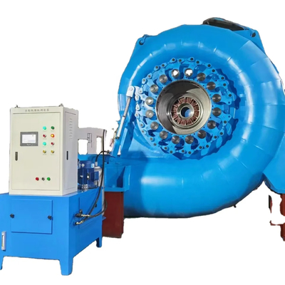 Bahan pelari stainless steel Kaplan Hydro Turbine Generator untuk kepala nominal 5-50m
