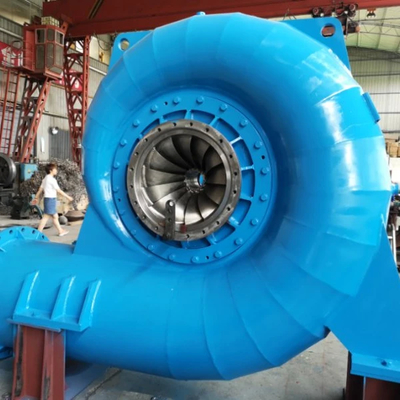 Efisiensi 90-96% Turbin air kepala tinggi untuk produksi energi berkelanjutan