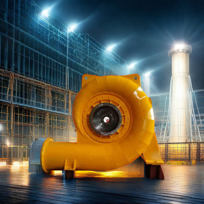 20m-300m Nominal Water Head Francis Water Turbine Generator dengan kontrol otomatis