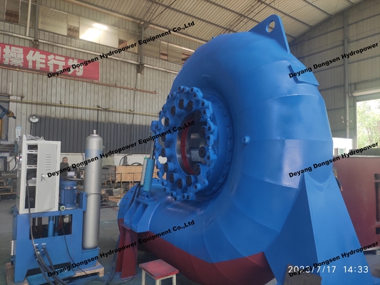 Kontrol otomatis Francis Turbine Generator dengan nominal kepala air 20m-300M / Efisiensi nominal 90%-96%