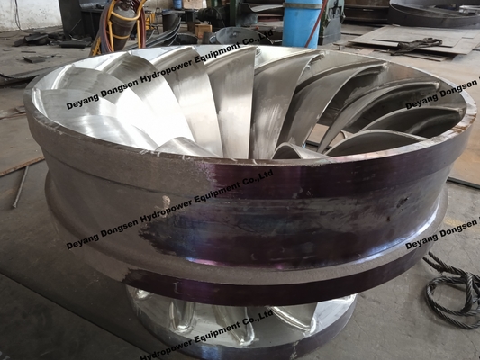 Blades polishing yang dapat disesuaikan dengan turbin hidro atau rotasi kecepatan rendah Desain terbuka / tertutup khusus