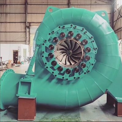 Bahan stainless steel runner Francis Water Turbine Generator untuk frekuensi 50Hz/60Hz