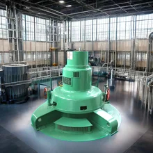 Efisiensi Generator Turbin Efisiensi Tinggi 100-20MW 0,8-0,9 Faktor Daya Warna Custom