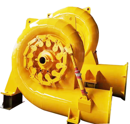 Generator Turbin Hidro Kapasitas Baja dan Tidak Berkarat 200kw-20mw Output 450-1000rpm Rotasi