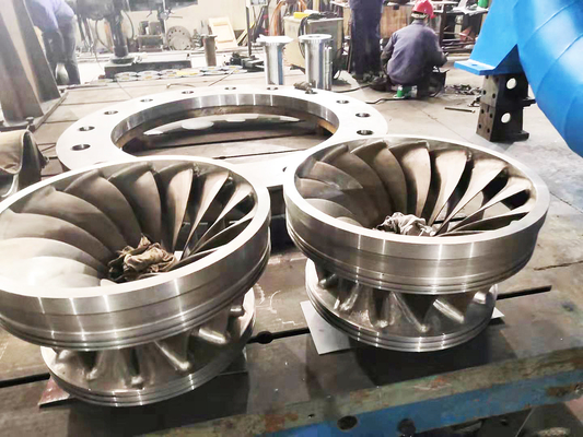 20m-300M Nominal Kepala Air Francis Turbin Hidrolik Generator Baja tahan karat