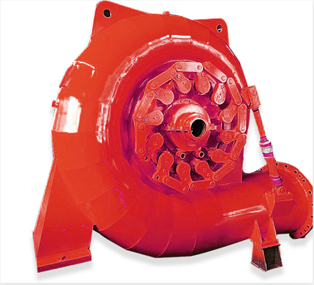 Generator turbin Francis otomatis 450-1000RPM Kecepatan 20-300M Kepala air 400V-10kV Tegangan