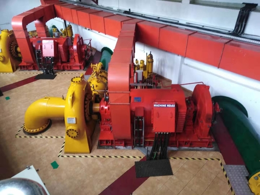 20m-300m Efisiensi Vertikal Hydro Francis Generator Turbin Uap SS untuk Pembangkit Listrik