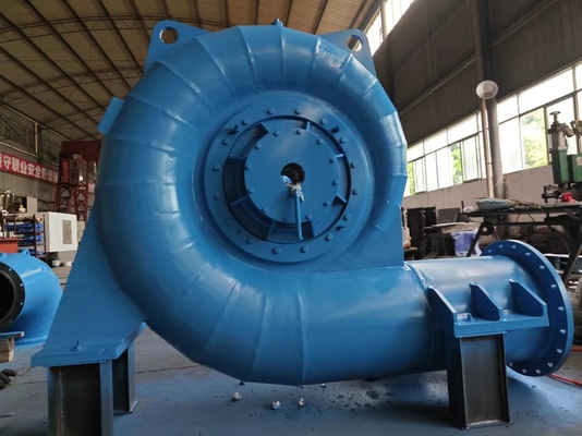 Water Head Hydro Turbine Generator 450-1000rpm Model yang disesuaikan dengan parameter yang diperlukan