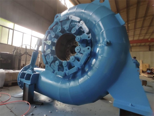 Efisiensi Turbin Air Generator 200kw-20mw Kapasitas 5m-500m Kepala air