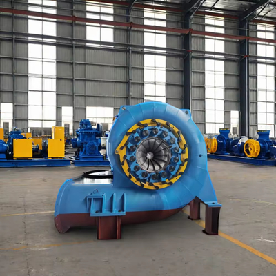Daya tahan Generator Hidroturbin Baja dan Baja Tidak Berlemak untuk 200kw-20mw Kapasitas