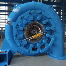 Daya tahan Generator Turbin Hidro Dengan Model Disesuaikan 5m-500m Kepala Air 50HZ/60HZ Frekuensi