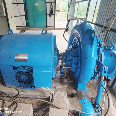 500-1000 RPM Turbin Air Kepala Tinggi untuk Generasi Daya 50HZ/60HZ