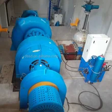 Generator turbin hidro yang disesuaikan untuk pembangkit listrik dengan pelari baja tahan karat untuk pembangkit listrik tenaga air yang menggunakan air