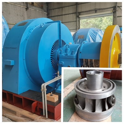 Nominal kepala air dari 20m untuk 300M Impeller Francis Turbine Generator stainless steel