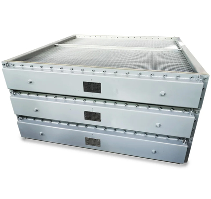 Cooler minyak tahan lama untuk turbin hidro dengan kisaran suhu 0-80.C dan kisaran kecepatan 150RPM-1000RPM