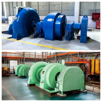 Disesuaikan Francis Turbine Generator Dengan Peralatan Listrik Microgovernor Untuk PLTU