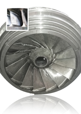 Daya hidroelektrik yang disesuaikan Turbin hidro Francis Runner Dengan stainless steel