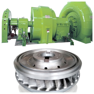 450-2000RPM Kecepatan Nominal Francis Hydro Turbine Generator Modus pemasangan vertikal atau horizontal