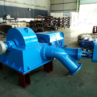 Generator Turbin Turbo dari stainless steel 90%-96% Efisiensi dan kepala nominal 50-400m untuk kinerja optimal