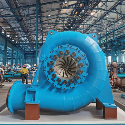 Pemasok Turbin Hidro dengan Unit Generator yang Terbuat dari Baja dan Baja Tidak Karat Kualitas Tinggi
