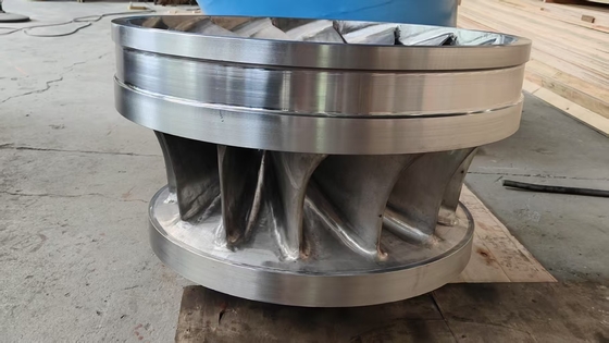 Turbin Hidro Berputar Berkecepatan Tinggi atau Rendah dengan Bahan Logam Kekerasan pada 600RPM dan 750RPM