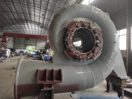 Unit Generator Sinkron Francis Turbin Hidro 800kw Untuk Pembangkit Listrik Kecil