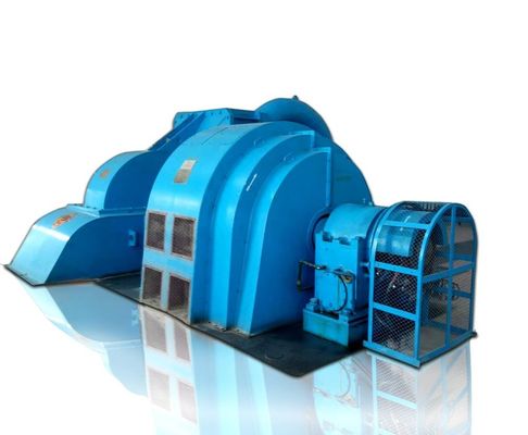 Material Volute Baja Karbon Generator Turbin Pelton untuk Sistem Irigasi Tegangan Terukur 400V 800V 6300V 10500V
