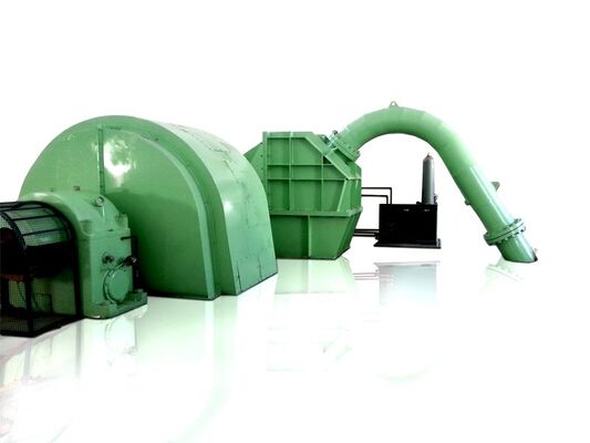 Material Pelari Baja Tahan Karat Turbin Tenaga Air Daya Terukur 1 hingga 10 MW Teknologi Pembangkit Energi Terbarukan yang Kuat