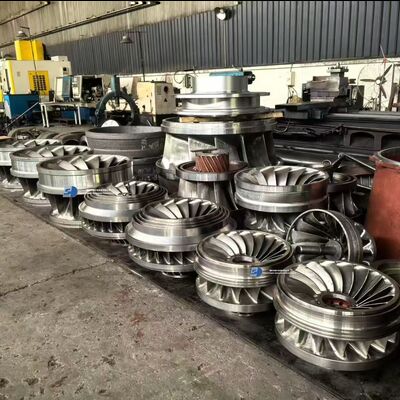 Stainless Steel 13-Blade Francis Runner for Medium/High Head Hydropower Applications