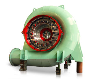 Francis Vertical Hydro Turbine Generator 200kw Struktur Kompak