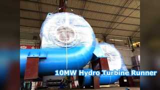 Solusi Pembangkit Listrik Hydro Turbine Runner 10MW
