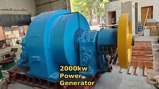 Solusi Tenaga Generator Turbin Francis 2000kw