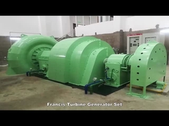 Kualitas Tinggi 200kw Disesuaikan Stainless Steel Francis Hydro Generator Turbin
