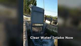 Pembersih Rak Sampah Pemeliharaan Asupan Air Manual Otomatis