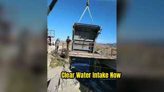 Pembersih Rak Sampah: Asupan Air Jernih