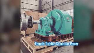 Generator Turbin Francis Memberi Kekuatan pada Proyek Anda