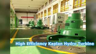 DSSD Kaplan Hydro Turbine Generator High Efficiency Power