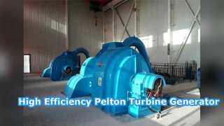 Generator Turbin Pelton Efisiensi Tinggi untuk Pembangkit Listrik Tenaga Air