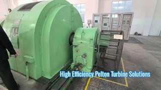 Turbin Pelton | Kekuatan Dari Air Tetesan Tinggi