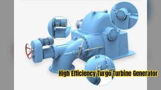 Generator Turbin Turgo Efisiensi Tinggi untuk Pembangkit Listrik Tenaga Air