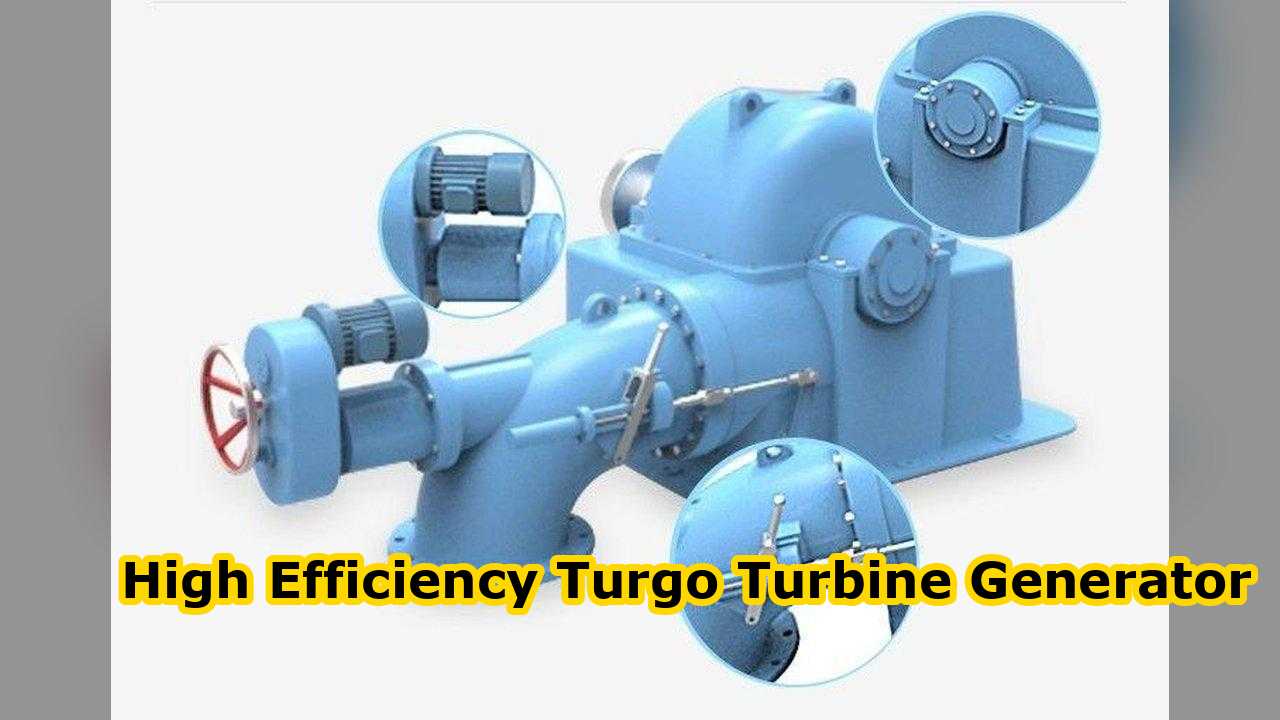 3Phase Turbo Turbine Generator Dirancang untuk Desain Aliran 0.744 M3s untuk 1.176 M3s dan Efisiensi Hingga 87 Persen Solusi Energi